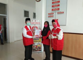 KSR PMI Unit UPP Terima Penghargaan Palang Merah Indonesia Rohul