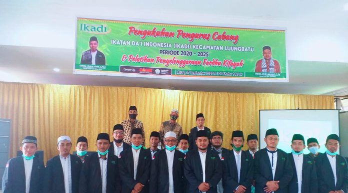 Pengurus IKADI Kecamatan Ujung Batu Resmi Dikukuhkan