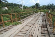 Masyarakat Bersyukur Jembatan Sungai Perut Rusa Akan Diperbaiki