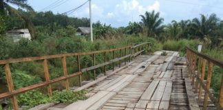 Masyarakat Bersyukur Jembatan Sungai Perut Rusa Akan Diperbaiki