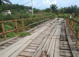Masyarakat Bersyukur Jembatan Sungai Perut Rusa Akan Diperbaiki