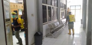 1 PNS BPKAD Rohul Terkonfirmasi Positif Covid-19, Dinas Kesehatan SEMPROT Desinfektan