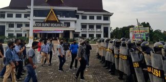 Jaga Keamanan Pilkada, Polres Rohul Gelar Sispam Kota