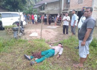 Diduga Kelelahan Saat Mengarit Rumput, Seorang Pria Mendadak Meninggal di Depan Rumah Warga