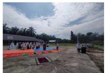 Berharap Covid-19 Cepat Hilang, SMKN 1 Kepenuhan Gelar Shalat Hajat Berjamaah