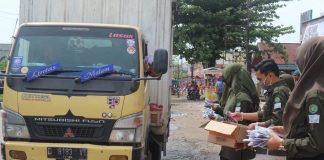 Peduli Covid-19, SOBI UPP Bagi – Bagi Masker Gratis