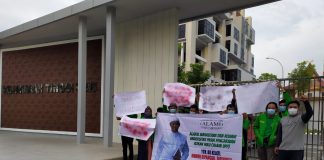 ALAMI UPP Datangi Kantor Kejati Riau