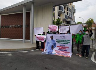 ALAMI UPP Datangi Kantor Kejati Riau