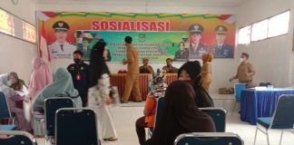 1.664 KK di Kecamatan Rambah Terima BST Top Up Pemprov Riau