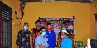 HUT Ke 32 Tahun, SAPMA PP Rohul Berbagi Sembako