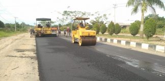 Dua Jalan di Rohul Mendapat Perbaikan Oleh PUPR Rokan Hulu