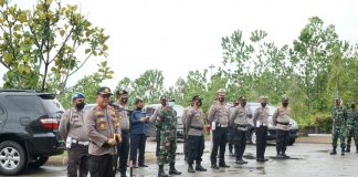 Jaga Keamanan Pleno KPU, Polres Rohul Kerahkan 100 Personel