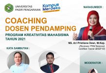 Tingkatkan kualitas Proposal PKM 2021, UPP Gelar Webinar Bagi Dosen
