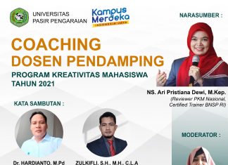 Tingkatkan kualitas Proposal PKM 2021, UPP Gelar Webinar Bagi Dosen