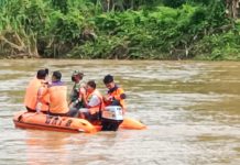 Bermain di Sungai, Bocah SD di Rohul Hanyut Terbawa Arus