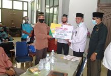 480 Guru Ngaji Mendapat Bantuan Dari Baznas Rohul