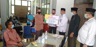 480 Guru Ngaji Mendapat Bantuan Dari Baznas Rohul