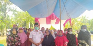 Syafaruddin Poti Sapa Warga Desa Muara Musu