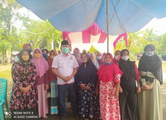 Syafaruddin Poti Sapa Warga Desa Muara Musu