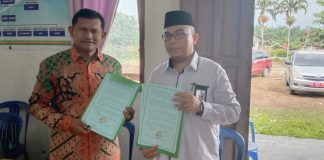 Pengadilan Agama Pasir Pengaraian Adakan Nota kesepahaman Dengan KUA Kecamatan Kepenuhan