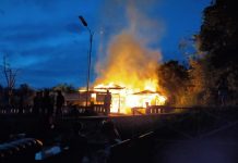 Kantor Desa Sungai Salak Terbakar, Kades : Diduga Dibakar