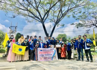 KADER PMII ROHUL GALANG DANA BANTU BENCANA ALAM DI INDONESIA