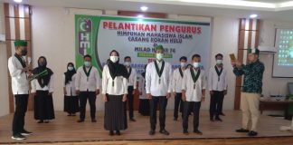 Pengurus HMI Cabang Rohul Resmi Dikukuhkan