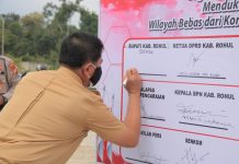 Pencanangan dan Deklarasi WBK dan WBBM, Sekda : Pemkab Siap Mendukung
