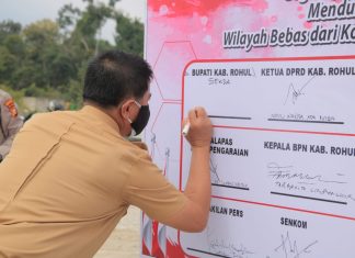 Pencanangan dan Deklarasi WBK dan WBBM, Sekda : Pemkab Siap Mendukung