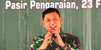 Pra TMMD ke 110, M. Sinaga : Kita Tetap Terapkan Protokol Kesehatan