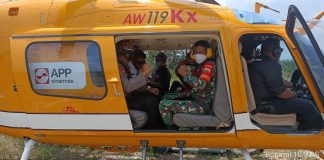 Tim Gabungan Gunakan Heli Guna Pantau Pencegahan Karlahut