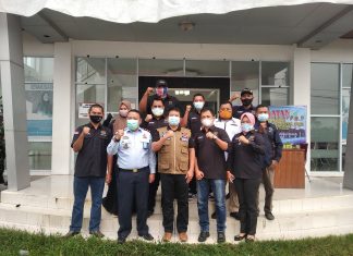 HUT ke 75, PWI Rohul Gelar Donor Darah Bersama Forkopimda