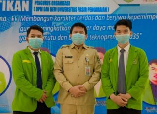 BEM UPP Resmi Dikukuhkan, Sekda Janjikan Beasiswa