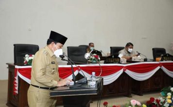 Bupati Sukiman Sebut Pembangunan di Rohul Tetap Berjalan Lancar Walaupun Ditengah Pandemi Covid-19