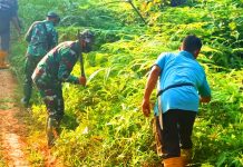 Jalan Menuju Objek Wisata Puncak Ranah Diperbaiki Dalam Program TMMD ke 110