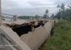 Tembok Penahan Tebing di Desa Ulak Patian Runtuh
