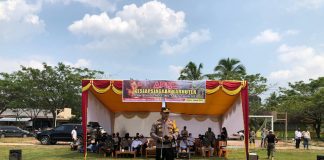 Dalam Satu Hari, Kapolres Rohul Pimpin Dua Apel Kesiapsiagaan Pencegahan Karlahut