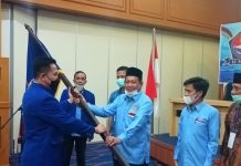 H Murkhas S.Pd Resmi Nakhodai DPC HNSI Cabang Rokan Hulu