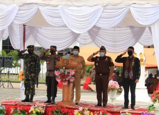 Gelar Apel Siaga Karhutla, Sekda Rohul : Relawan Akan Dibentuk Hingga RW dan RT