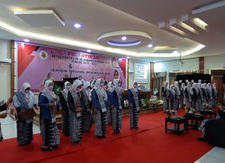 Ketua Ranting IBI Tingkat Kecamatan Kabupaten Rokan Hulu Resmi Dikukuhkan