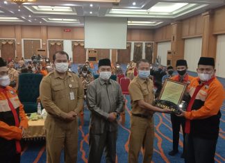 BUMDes Ngaso Mandiri Terbaik 1 Dalam MAT BUMDes dan BUEK Rohul 2020