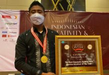 Membanggakan, Dirut PD BPR Rohul Peroleh Dua Penghargaan Nasional