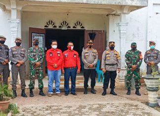 TNI POLRI di Rohul Bersinergi Amankan Gereja di Hari Perayaan Kenaikan Isa Almasih