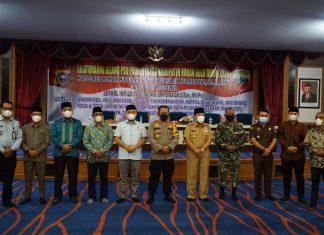 Jelang PSU, Bupati dan Forkopimda Gelar Silaturrahmi