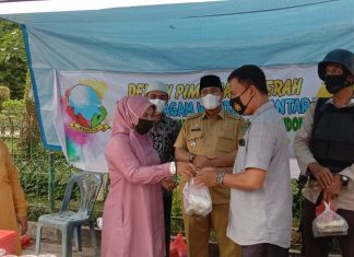 Buka Gerai Takjil Ramadhan, Genpari Rohul Tingkatkan Perekonomian UMKM