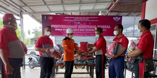 HUT Pemasyarakatan ke 57, Lapas Pasir Pengaraian dan Komunitas Berbagi Kepada Korban Bencana di NTT