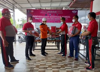HUT Pemasyarakatan ke 57, Lapas Pasir Pengaraian dan Komunitas Berbagi Kepada Korban Bencana di NTT