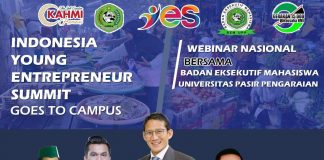 Sandiaga Uno Hadir Sebagai Pembicara Webinar Nasional Oleh BEM UPP