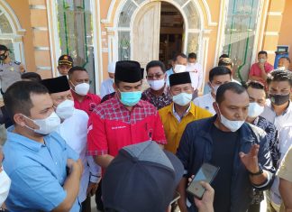 Jelang PSU, Tim Koalisi Rokan Hulu Maju Laporkan Paslon 03 Dugaan Money Politic
