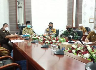 Jalani PPKM, Bupati Rohul Ajak Berbagai Elemen Patuhi Prokes